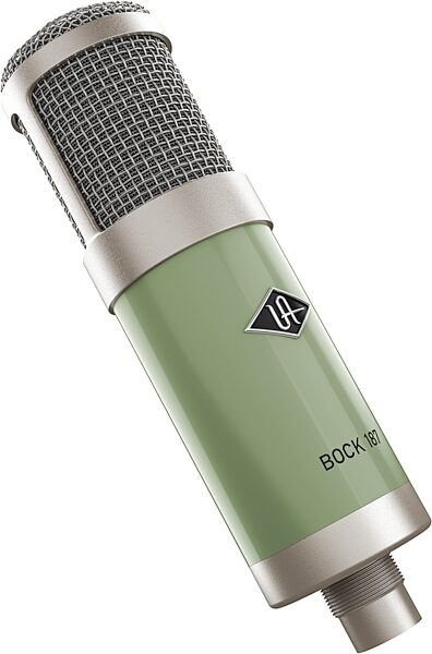 Universal Audio Bock 187 FET Condenser Microphone, New, Angle