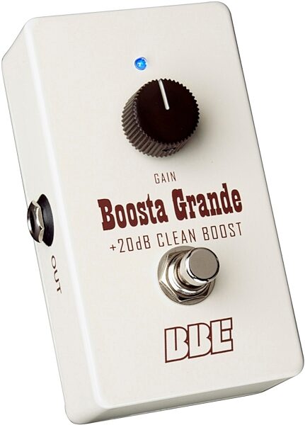 BBE Boostagrande Clean Boost Pedal, Angle