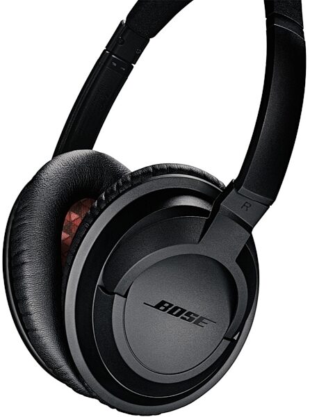 Bose SoundTrue Around Ear Headphones, Black - Closeup
