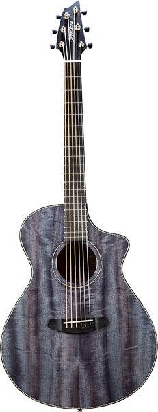 Breedlove Oregon Limited Edition Concert CE Acoustic Guitar (with Case), Stormy Night Myrtle, Action Position Back