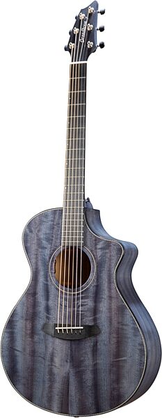 Breedlove Oregon Limited Edition Concert CE Acoustic Guitar (with Case), Stormy Night Myrtle, Action Position Back