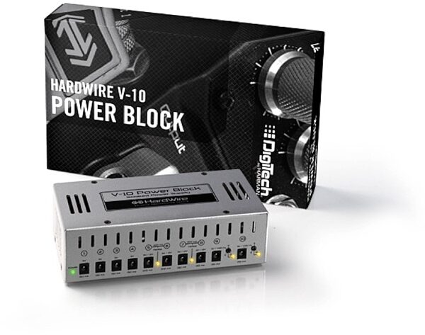 HardWire V-10 Pedal Power Block, Block