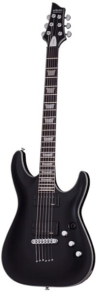 Schecter C-1 Platinum Electric Guitar, Satin Black