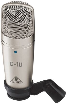 Behringer C-1U Studio Condenser Microphone with USB Interface, Top
