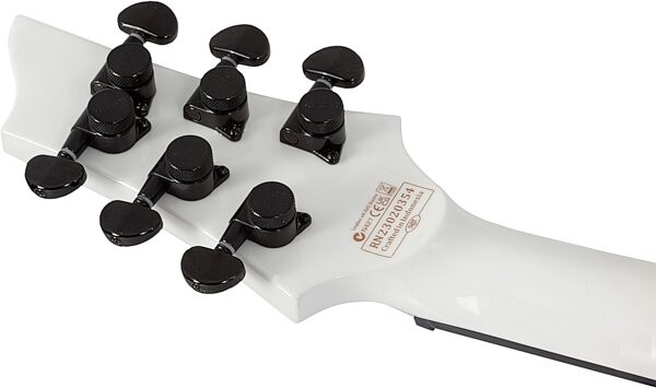 Schecter C-1 Ink Bomb Electric Guitar, Action Position Back