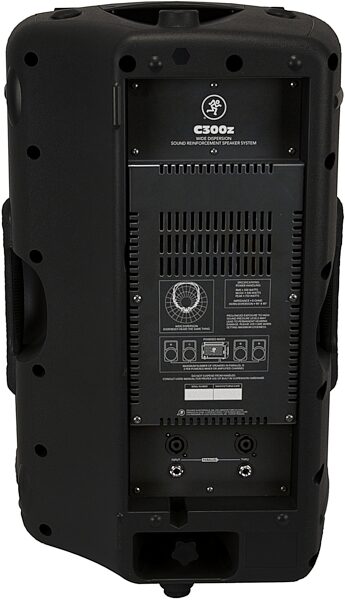 Mackie C300z Compact Passive, Unpowered 2-Way Loudspeaker (1x12"), Pair, Rear