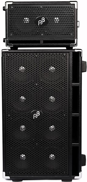 Phil Jones Bass Compact 8 Bass Speaker Cabinet (800 Watts, 8x5"), Black, 8 Ohms, Action Position Front