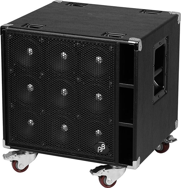 Phil Jones Bass C9 Bass Speaker Cabinet (900 Watts), 8 Ohms, Scratch and Dent, Angled Front
