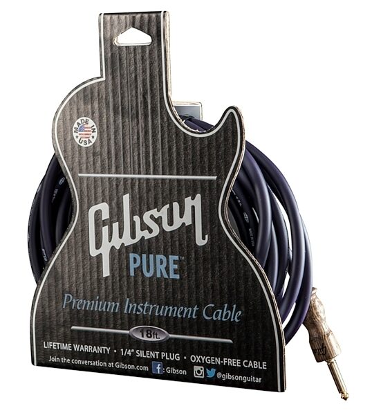 Gibson Pure Instrument Cable, Purple