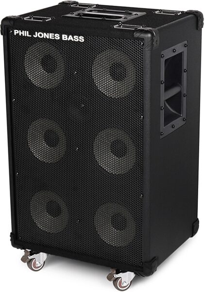 Phil Jones Bass Cab 67 Bass Speaker Cabinet (500 Watts, 6x7"), 8 Ohms, Main Side