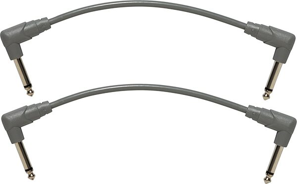 Maestro Patch Cables, Grey, 2-Pack, Action Position Back