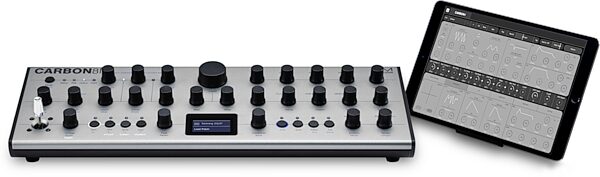 Modal Electronics CARBON8M Desktop Synthesizer, New, Action Position Back