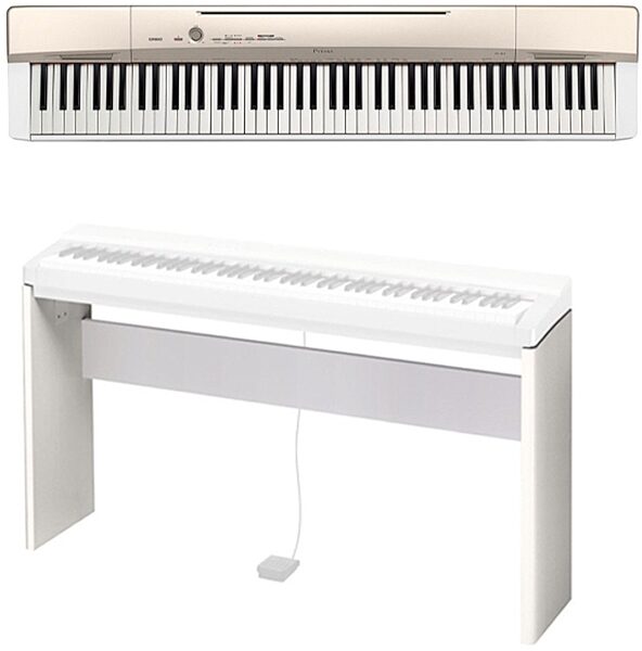 Casio Privia PX-160 88-Key Digital Stage Piano, Casio-Gold