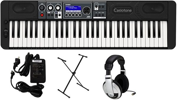 Casio CT-S500 Casiotone Portable Keyboard, Premium Pack, Stand, AC Adapter, Headphones, view