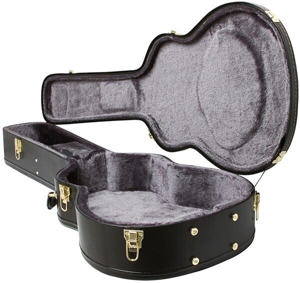 Epiphone Jumbo Case for EJ-200/J-200 Broadway L5 Acoustic Guitar, New, Open