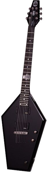 Schecter Casket Custom Electric Guitar, Black Cherry