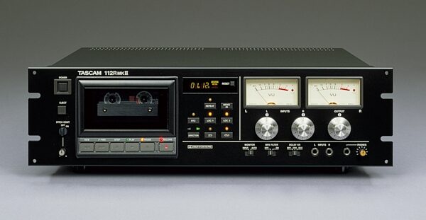 TASCAM 112MkII Cassette Deck, Back Panel