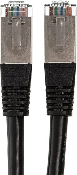 Hosa CAT6 Cat-6 Cable, 8P8C to Same, Black, 50 foot, Action Position Back
