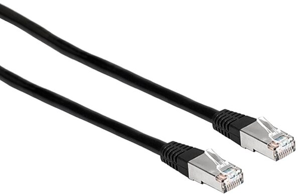 Hosa CAT6 Cat-6 Cable, 8P8C to Same, Black, 5 foot, CAT-605BK, Mai