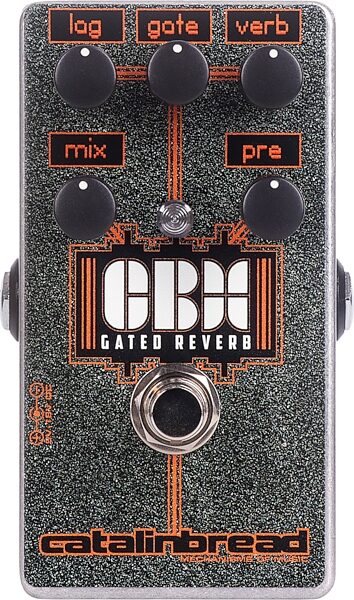 Catalinbread CBX Gated Reverb Pedal, Warehouse Resealed, Action Position Back