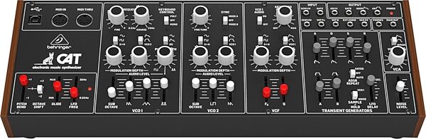 Behringer CAT Duophonic Analog Synthesizer, Action Position Back