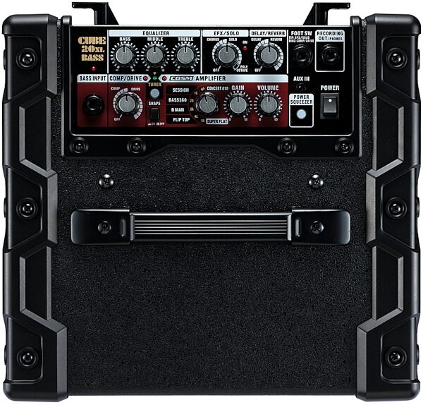 Roland CUBE-20XL Bass Combo Amplifier (20 Watts, 1x8"), Top