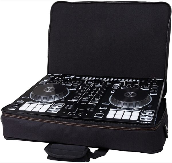 Roland CB-BDJ505 Black Series Carry Bag for DJ-505 DJ Controller, New, Open