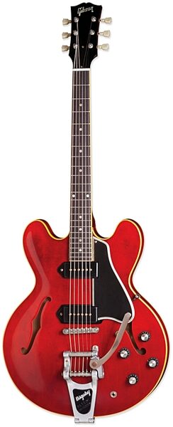 Gibson Custom Shop ES330 VOS Hollowbody Electric Guitar with Case, Vintage Cherry