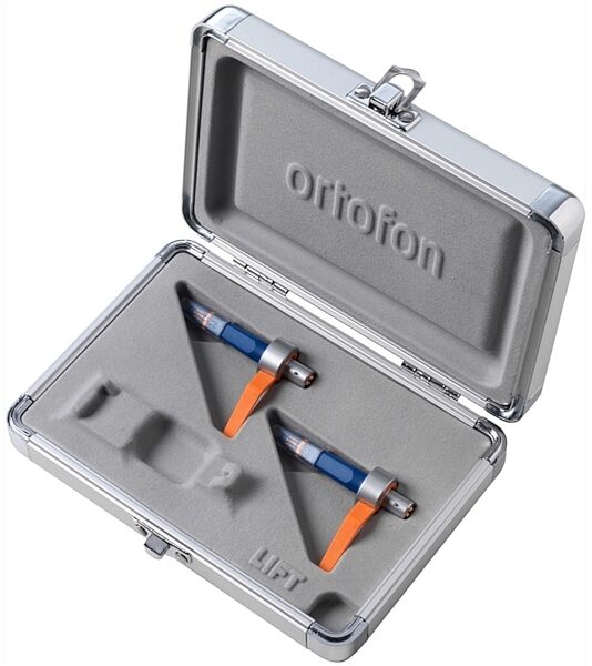 Ortofon Concorde MKII DJ Cartridge, Twin (with Case), View