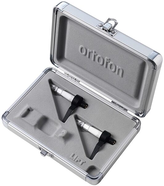 Ortofon Concorde MKII Scratch Cartridge, Twin (with Case), View