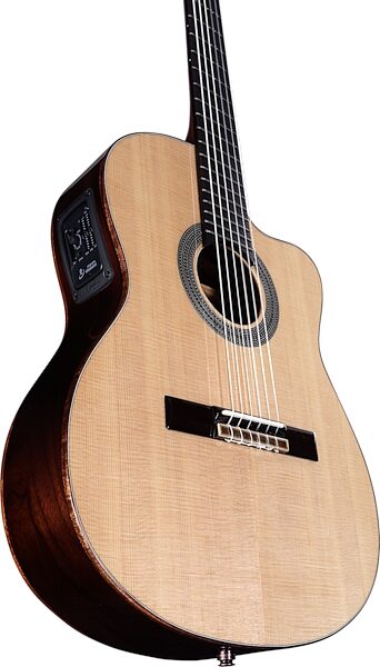 Alvarez Cadiz Hybrid Classical Acoustic-Electric Guitar, Rear detail Back