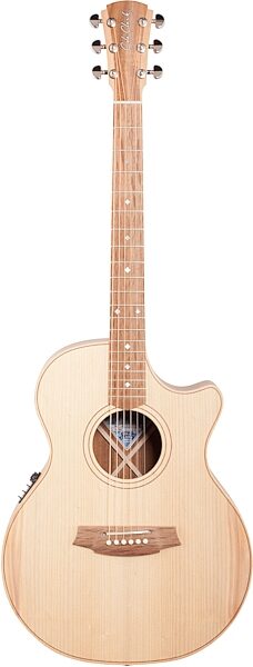 Cole Clark AN 1 Series E Bunya-Queensland Maple Acoustic-Electric Guitar (with Case), Action Position Back