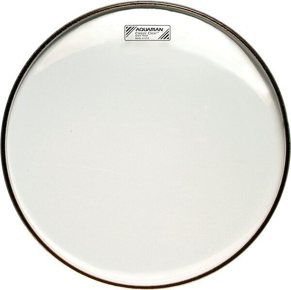 Aquarian Classic Clear Snare Bottom Drumhead, 14 inch, Main