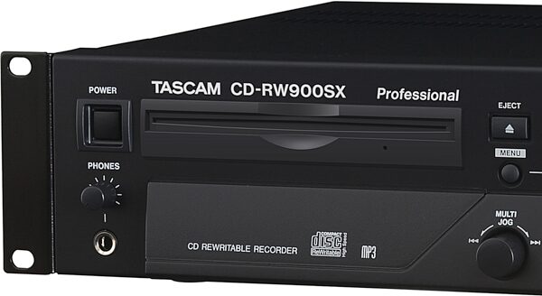 TASCAM CD-RW900SX Professional CD Recorder, New, Action Position Back