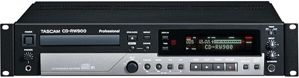 TASCAM CDRW900 CD Recorder with MP3 Playback, Main