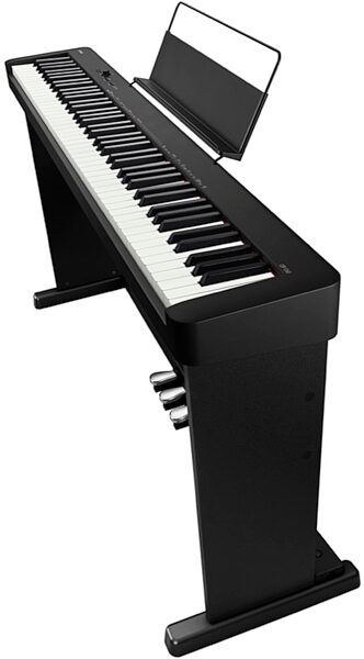 Casio CDP-S160 Digital Piano, Black, CDP-S160BK, In Use on Stand