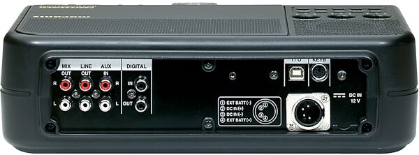 Marantz CDR420 CD/MP3 Portable Recorder, Back