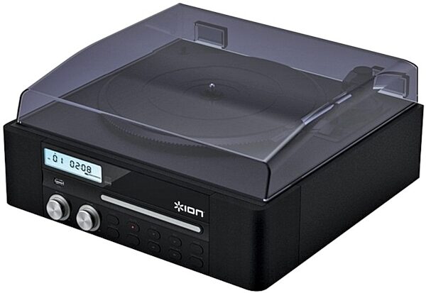 Ion Audio iT18 CD Direct Conversion Turntable with CD Recorder and Speakers, Main