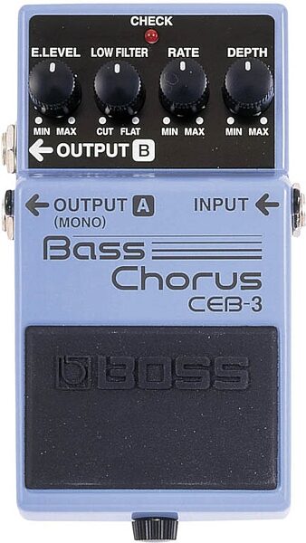 Boss CEB3 Bass Chorus Compact Effects Pedal, Main