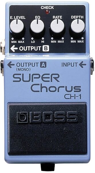 Boss CH-1 Stereo Super Chorus Pedal, New, Main