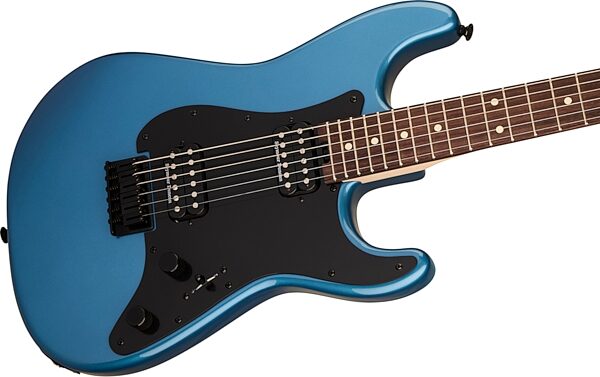 Charvel Pro-Mod So-Cal 1 HH HT Electric Guitar, with Rosewood Fingerboard, Pelham Blue, Action Position Back