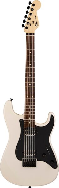 Charvel Pro-Mod So-Cal 1 HH HT Electric Guitar, with Rosewood Fingerboard, Snow White, Action Position Back