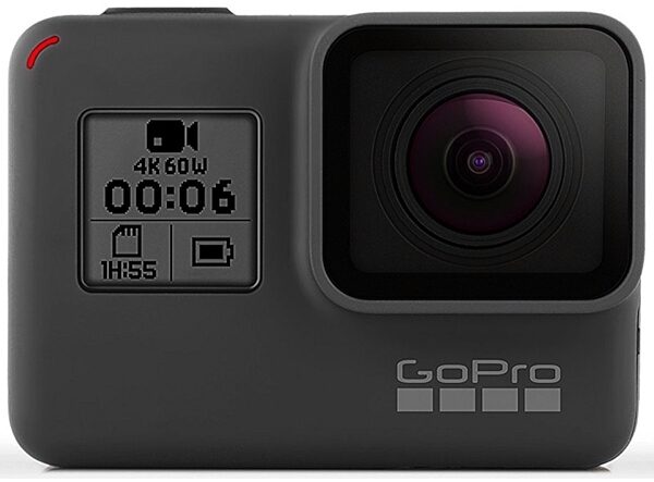 GoPro HERO6 Black Action Camera, Front