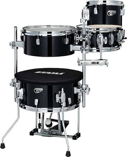 Tama CJP44 Cocktail JAM Mini Drum Shell Kit (with Bags), Action Position Back