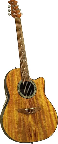 Ovation CK047FKOA Celebrity Mid-Depth Cutaway Acoustic-Electric Guitar, Main