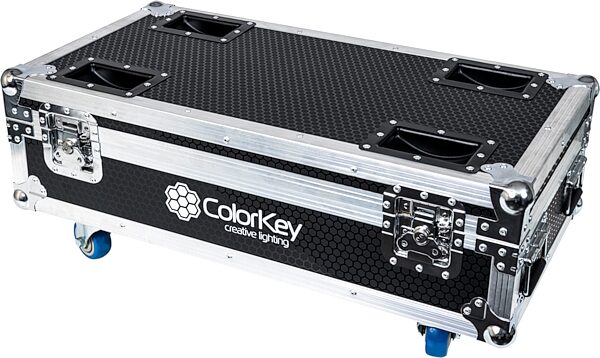 ColorKey MobilePar Mini HEX 4 Charging Road Case, New, Action Position Back