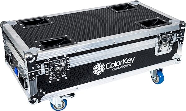 ColorKey MobilePar Mini HEX 4 Charging Road Case, New, Action Position Front