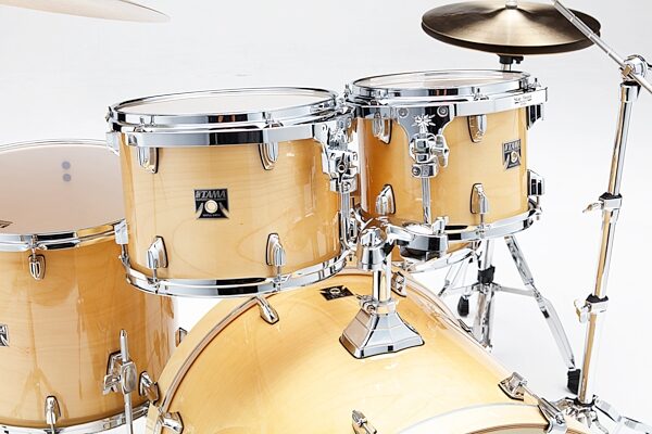 Tama CL52KS Superstar Classic Drum Shell Kit, 5-Piece, Gloss Natural, Action Position Back