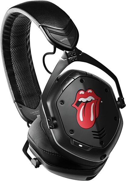 V-Moda Crossfade 2 Wireless Rolling Stones Edition Bluetooth Headphones, Action Position Back