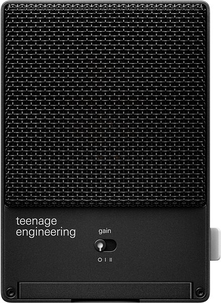 Teenage Engineering CM-15 Condenser Microphone, Black, Action Position Back
